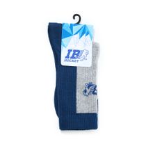 Носки тонкие IB Hockey IB-1, SH-IB-1-42-43, р. 42-43, хлопок, поликолон, нейлон, эластан,серо-синий