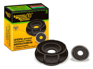 Опора верх перед стойки RENAULT:Logan,Sandero, 6001547499 БМРТ+БМРТ подш опоры стойки к-т (уп) 16099