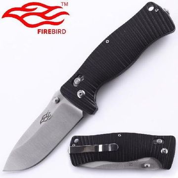 Складной нож Firebird by Ganzo F720-B (G720-B) c клинком из стали 440C, рукоять G10
