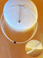 Колье на шею чешское стекло хамелеон