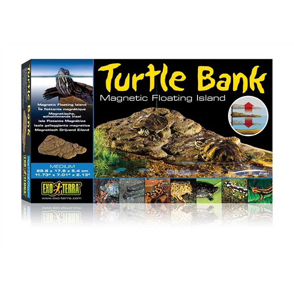 Hagen Exo Terra Turtle Bank M - черепаший берег Turtle Island средний 30х15х5,4 см