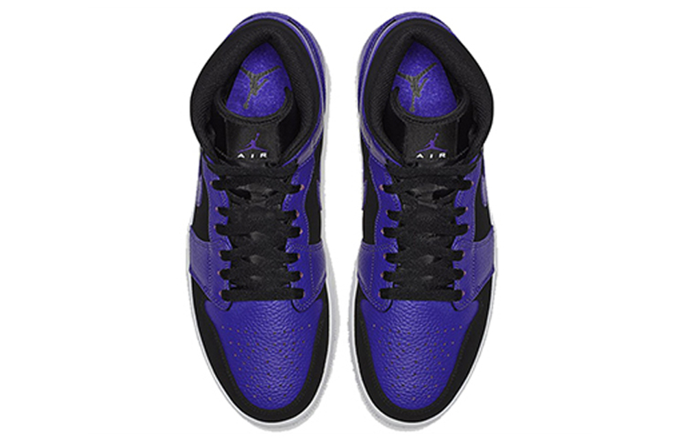 Кроссовки Jordan Air Jordan 1 Mid Black Dark Concord