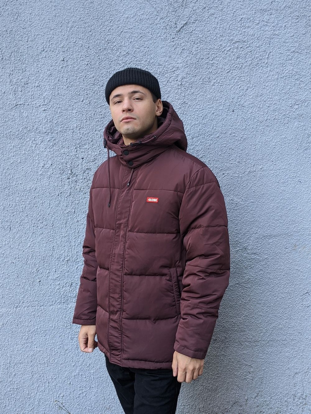 Куртка Globe Ignite Puffer Jacket - Oxblood