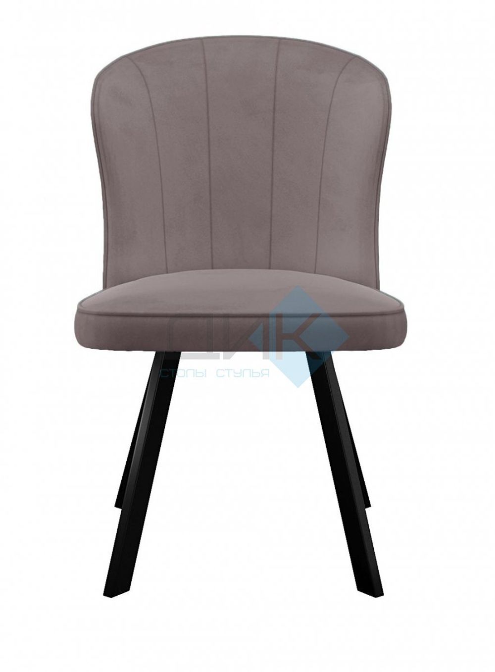 Стул DikLine 219 поворотный опоры чёрные