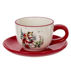 GAEM Набор чашка и блюдце "Лошадь", 1, 175 мл, L15 W15 H7 см