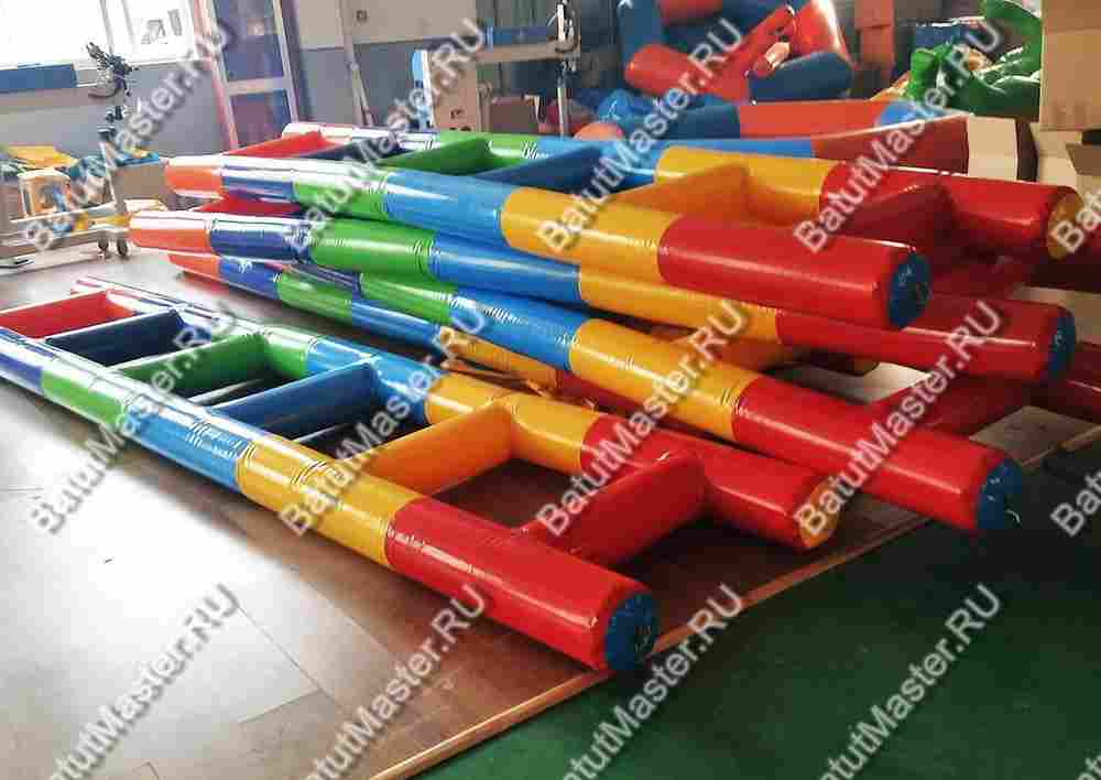 Надувная командная игра "Пожарная лестница", 8 игроков