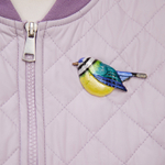 Брошь Shadore Птичка XZ1241.23 BL/S