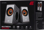 АКУСТИЧЕСКАЯ СИСТЕМА 2E PCS204, 2.0, USB, SILVER 2E-PCS204SV