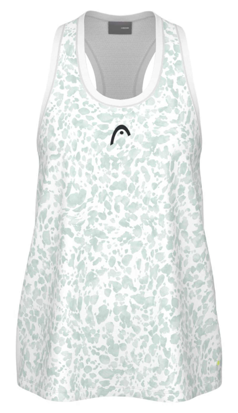 Футболка для мальчика теннисная Head Girls Vision Agility Tank Top - принт Vision/infinity green