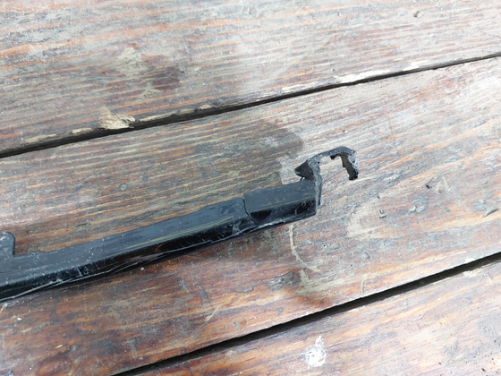 Молдинг заднего бампера нижний Jaecoo J8 24-нв Б/У Оригинал 602002802AA