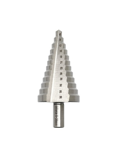 Сверло ступенчатое (6-38 мм; M42) Inforce 11-01-493