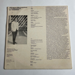 Винтажная виниловая пластинка LP Юрген Херман Jurgen Hermann and Das Grose Tanzstreichorchester Des Deutschlandsenders (ГДР 1970)