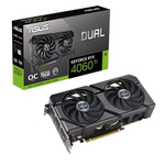 Видеокарта ASUS Dual GeForce RTX™ 4060 Ti EVO OC Edition 16GB GDDR6 128-bit, 2595 MHz