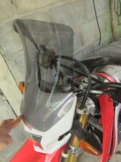Windscreen, Windshield for Honda CRF250L-M, CRF300L (non LED), 2012-2021. Motoskill