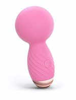 Розовый мини-wand вибратор Itsy Bitsy Mini Wand Vibrator (Цвет: розовый)