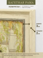 Картина на стену интерьерная на холсте 26*50 см