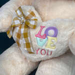 Мишка бежевый