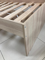 Кровать с ящиком Бруно дуб сонома/белый 900*2000