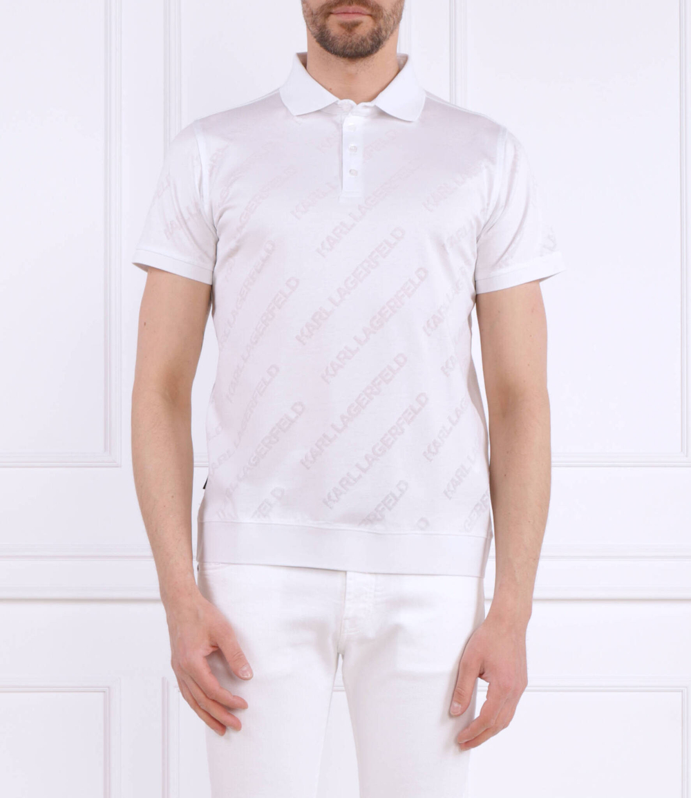 Поло Coreol Karl Lagerfeld - белый(745004 532201)