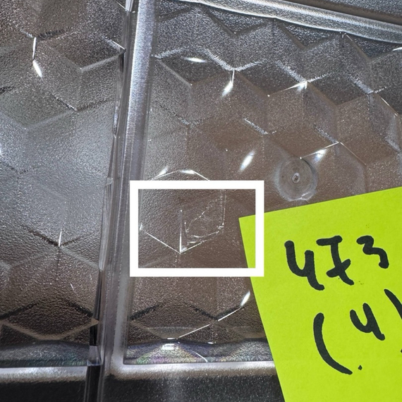 473-у | Форма для шоколадных плиток "Иллюзия" (275*135 мм)