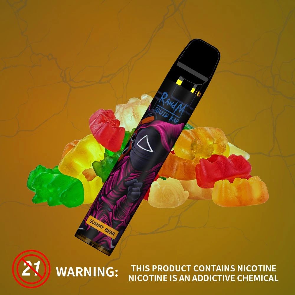 RandM SQUID BAR 2500 - Gummy Bear (2% nic)