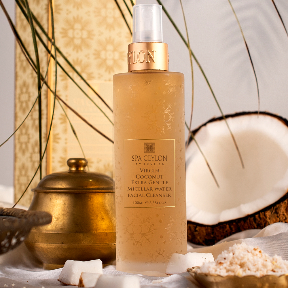 НАТУРАЛЬНЫЙ КОКОС - Нежное очищающее средство для лица на мицеллярной воде для снятия макияжа