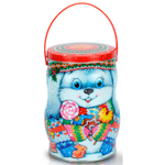 Зайка с конфетками