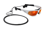Спортивные очки LiP Surge / Gloss White - Black / PCPL Levanté Series ML Red Smoke