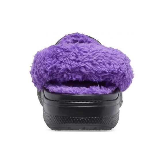 Crocs Classic 'Black Neon Purple'