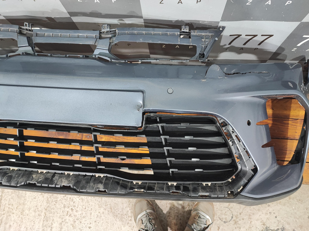 Бампер передний Kia Rio 4 X-Line 20-нв Б/У Оригинал 86511h0900