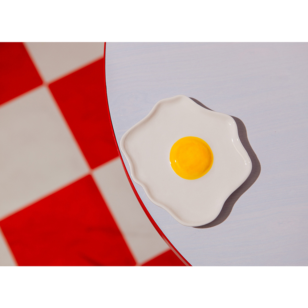 Поднос декоративный fast food, egg, 14,5x14 см