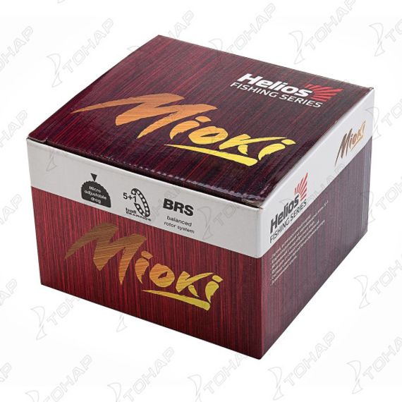 Катушка MIOKI 6000 BR 5+1 подшип + зап.шпуля Helios (HS-KF-M6000-S)