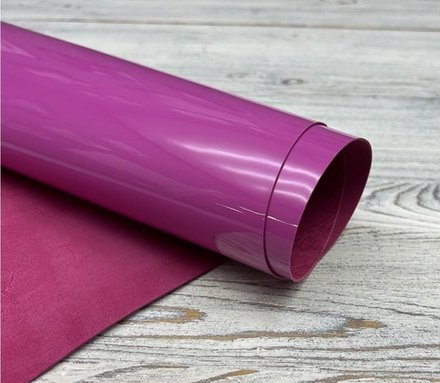 Vernissage Fuxia (0,8-1,0 мм), цв. Розовый, натуральная кожа