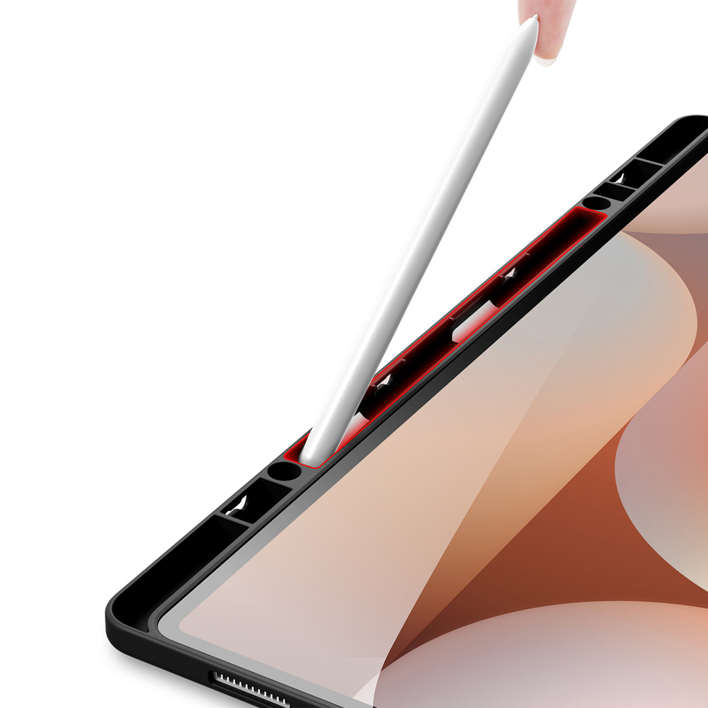 Чехол книжка от Dux Ducis для Samsung Galaxy Tab S9 Ultra, Tab S10 Ultra и Tab S8 Ultra, серия Magi Series Case, с держателем Pencil и функцией автоматического перехода в спящий режим