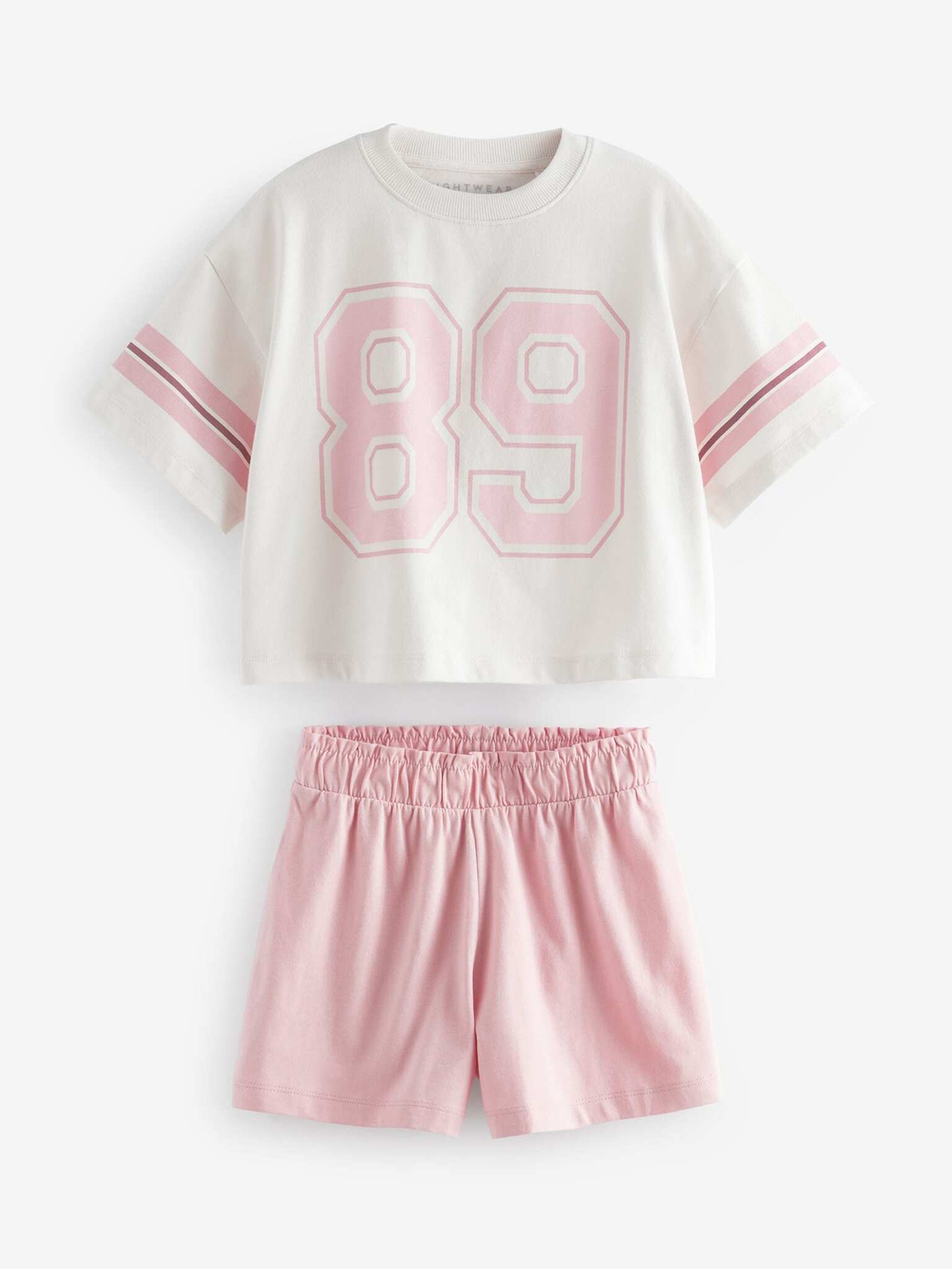 Пижама для девочки Next 195-938, 3 шт., Розовый, Бежевый