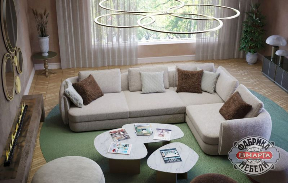 угловой диван Рокленд