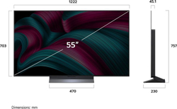 OLED телевизор LG OLED evo AI C5 OLED55C51LA