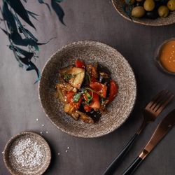 Салатник 730 мл d 16,8 см h5,6 см Brown Untouched Taiga P.L. Proff Cuisine [1]