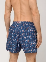 Шорты MC Saint Barth Double Spritz синий