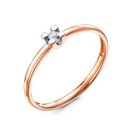 Кольцо из золота с бриллиантами