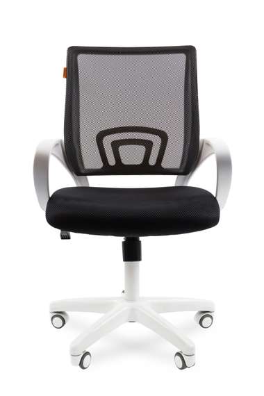Офисное кресло Chairman    696    Россия    белый пластик TW-11/TW-01  черный