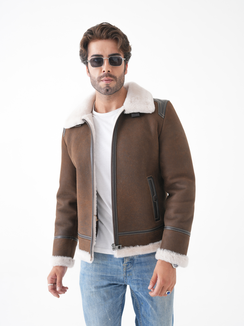 Дубленка мужская