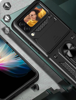 Чехол с кольцом Bumper Case для Samsung Galaxy Flip 4