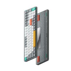 NuPhy AIR96v2 QMK Wisteria Switch Lunar Gray