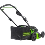 Аккумуляторная газонокосилка Greenworks GC82HPLM512K8 (2 x 8 Ач, ЗУ) 2518907U28