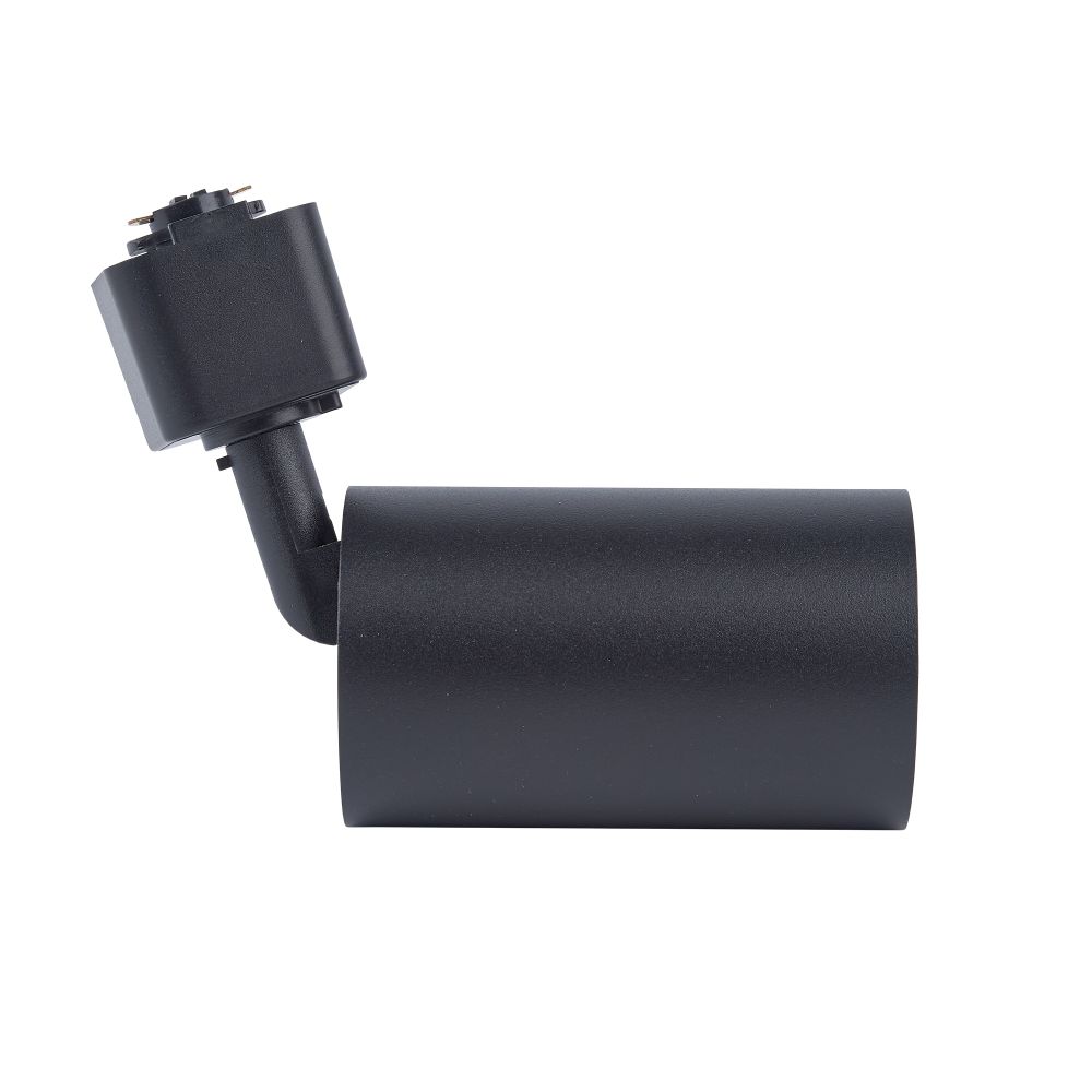 UBL-Q324 GU10 BLACK Светильник-прожектор трековый. Под лампу GU10. Корпус черный. ТМ Volpe