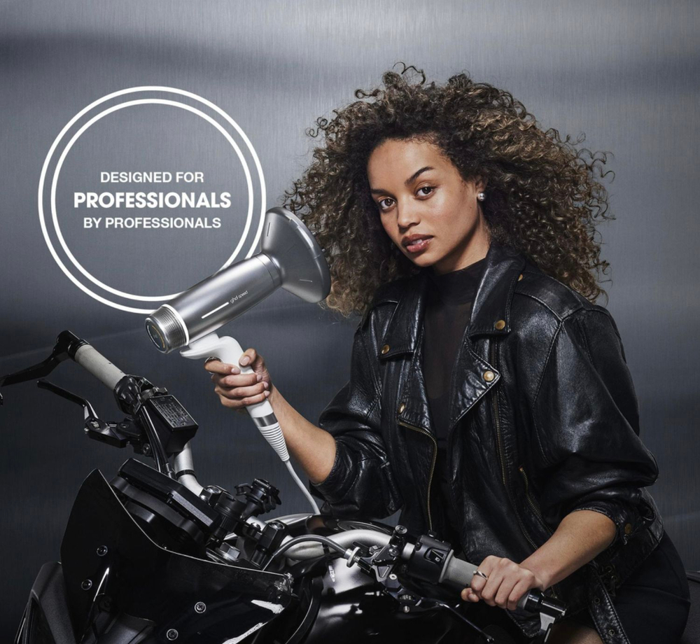 Ghd Фен для волос SPEED IONIC Silver White