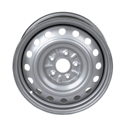 Диск штампованный R16 6.5J 5x114.3/66.1 ET50 GANZ Silver GRN16080