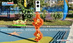3-х секционный светофор Обезьянки