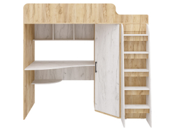 Кровать Морозко Кр.золотой/Кр.светлый